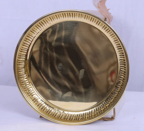 Brass Pooja Tray 12-0.500