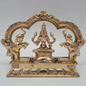 Gajalakshmi Panchaloha Statue Disassembled Base Thiruvatchi Arch