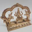 Sri Swaminathan Panchaloha Gajalakshmi Statue (20 cm) – Swamimalai Lost-Wax Idol | Ashta Lakshmi Murti for Home Mandir