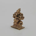 Handcrafted Panchaloham Ganesha Vinayagar Vigraham 1.5 inches right side angle profile