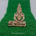Hanuman Panchaloha Idol 3.2 Inch - Sitting Anjali Mudra Pose - Kumbakonam Craft - Sri Swaminathan