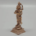 Hanuman Statue Back View - Traditional South Indian Iconography - Premium Brass Deity 170g-Sri Swaminathan