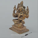 Hayagreeva Horse Vishnu Side View - Student Worship Deity - Traditional South Indian Brass