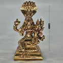 Hayagreeva Lakshmi Complete Statue - Horse Vishnu Brass - Student & Scholar Worship - Sri Swaminathan