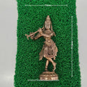 Lord Krishna Panchaloha Front View - Gokulashtami Idol - Traditional South Indian Brass