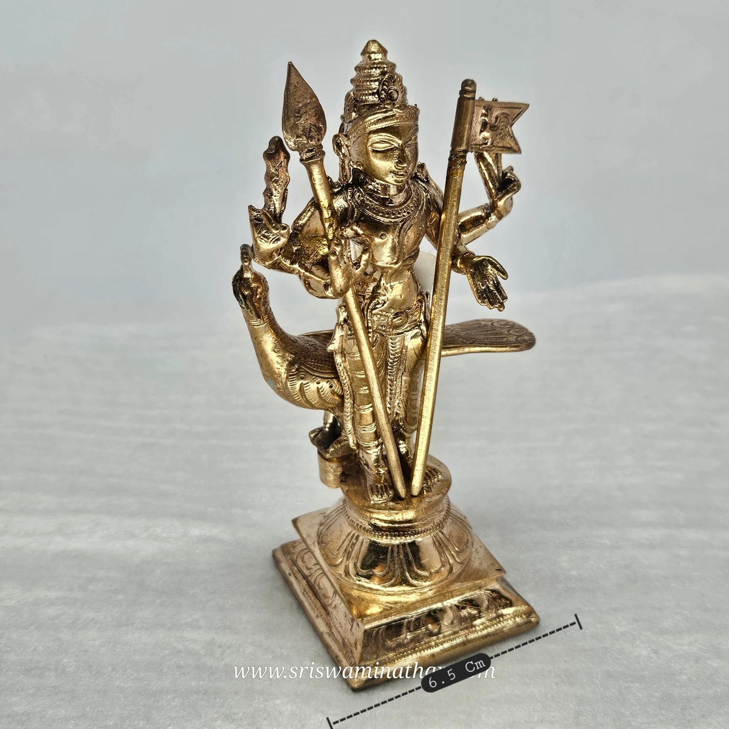 Murugan Panchaloha Complete Statue - Subramanya Worship - Skanda Sashti & Thaipusam - Sri Swaminathan