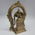Padmavati Thayar Panchaloha Idol Left Angle Face Crown Jewellery Lotus Buds