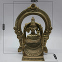 Panchaloha Padmavati Thayar Idol Dimensions 21cm Width 28cm Height 8cm Depth