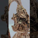 Thiruvatchi Vinayagar Panchaloha Statue 5 Inch - Ganesha on Throne