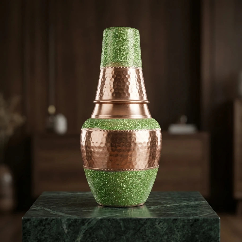 Copper Jug- Vintage Meri Gold