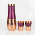 Copper Jug With Tumbler - Sienna Pearl Wine