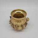 Vaikuntha Urja Vessel for Pooja Brass Flared Kantham Rim Top Angle View Dashavataram Sadhana Kalash