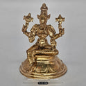 Varahi Amman 4 Inch Panchaloha - Seven Matrikas Goddess - Traditional South Indian Brass