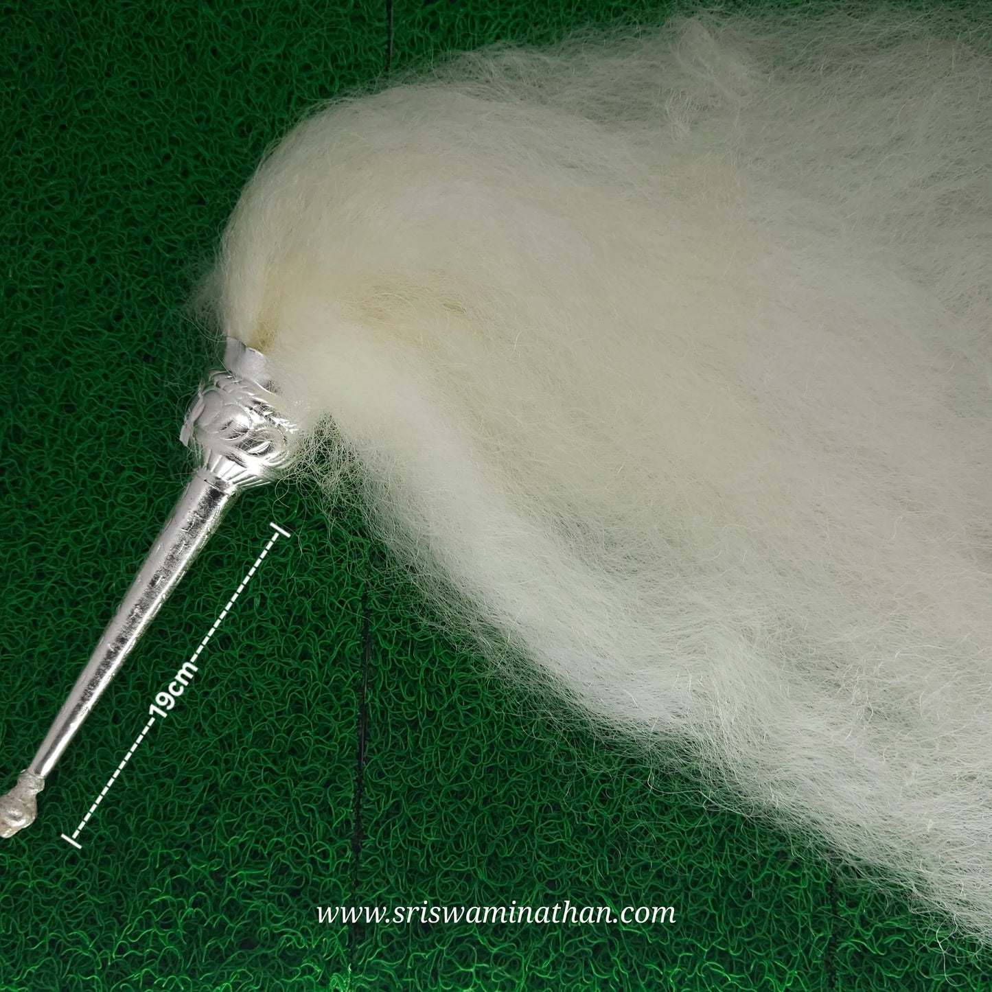 Vensamaram 100gm yak hair density – premium temple use for Murugan and Vishnu pooja