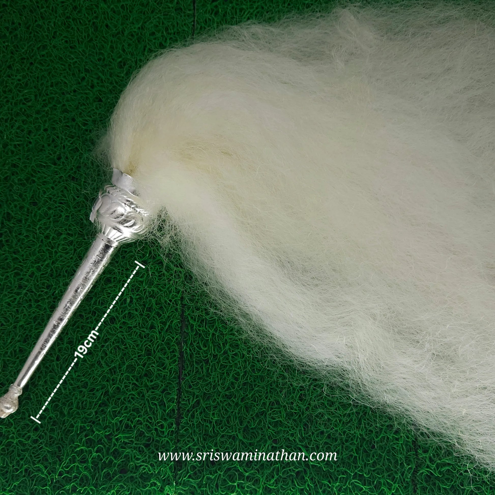 Vensamaram 100gm yak hair density – premium temple use for Murugan and Vishnu pooja